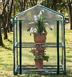 Minikasvihuone 2 hyllyä 49x69x90cm - Kasvihuoneet - 6416556932308 - 2