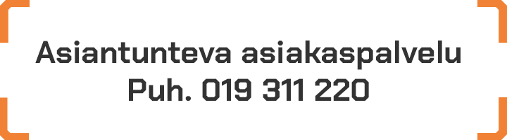 Asiantunteva asiakaspalvelu
