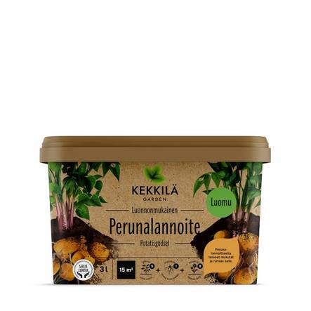 Kekkilä Perunalannoite 3 L luomu - Puutarhalannoitteet - 6433000623100 - 1