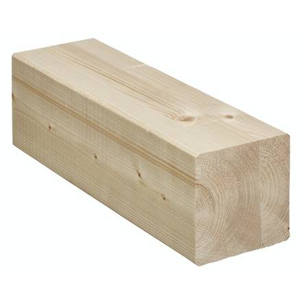 Liimapuutolppa 140x140x4000mm - Liimapuupalkit - 6438313420880 - 1