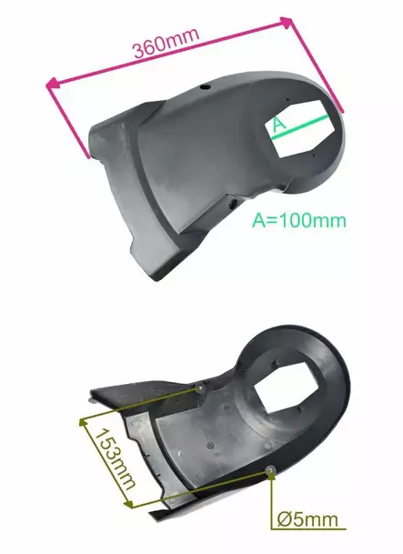 Hihnasuoja G523000000 - FXA/Prof varaosat - G523000000 - 2