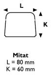 BCF80 muovinen asennuskotelo 2m - Asennustarvikkeet - 8034135660114 - 2