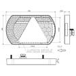 Led Takavalo vas 12-24V - Perävaunujen varaosat - 110190 - 3