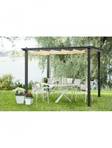 Pergola Halo 3X3m Beige - Puutahakatokset - 6438313588320 - 6