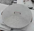 Betoninen kaivonkannen luukku 50 Ø cm - Kaivonrenkaat ja kannet - LP50 - 1