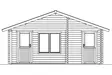 Mökki Cello Uddevalla 29,9m² - Aitat ja vierasmajat - 4018211761890 - 11