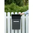 Postilaatikko Orthex hiilenmusta - Postilaatikot - 6411765556550 - 3