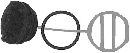 16-070-00 Öljykorkki - McCulloch ja Partner moottorisahojen var - 16-070-00 - 1