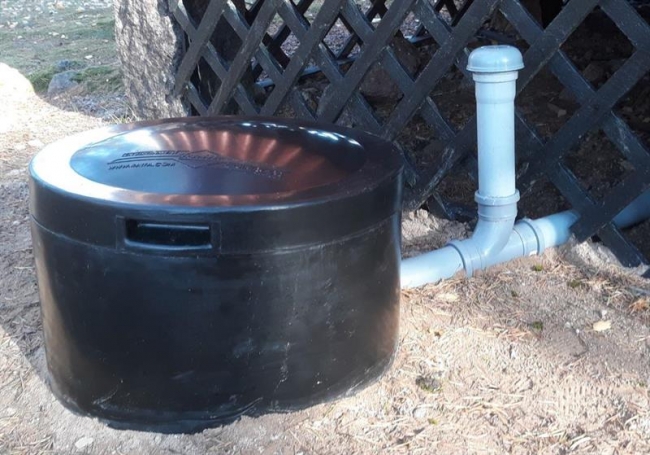 BioBox ilmastointiputkisetti (1 m D75 mm putki - ilmastointihattu D75 - t-haara+ D75) - Tarvikkeet ja kemikaalit - 110100 - 1