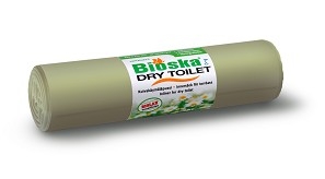 Bioska Dry Toilet kuivakäymäläpussi - Kuivikekäymälän lisätarvikkeet - 6414630020170 - 1
