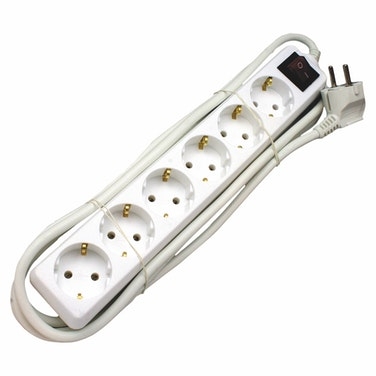 Jatkojohto OPAL 6-os. maadoitettu VK 3 m - Sisäjatkojohdot - 6416013462300 - 1