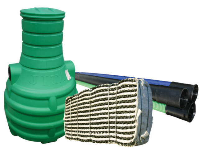 Jita Mökin Indrän 300-2 -paketti - Mökki- ja saunakaivot - 967570 - 1