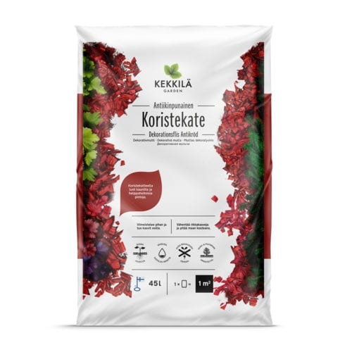 Kekkilä Koristekate Antiikinpunainen 60x45 l LAVA - Katteet - 60x10190 - 1