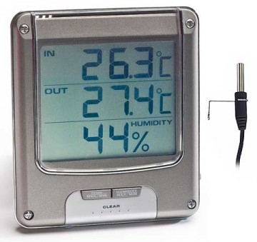 Kosteus- ja lämpömittari 3061 - Lämpömittarit - 6411570030610 - 1