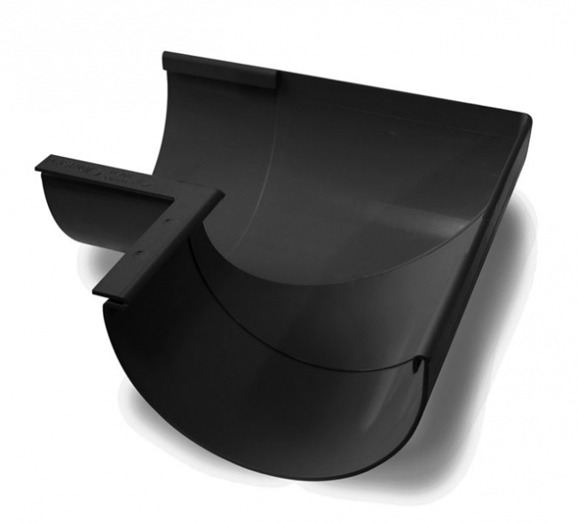 Kulmakouru SK 125 mm/90° Musta - Sadevesijärjestelmät - 5702751695010 - 1