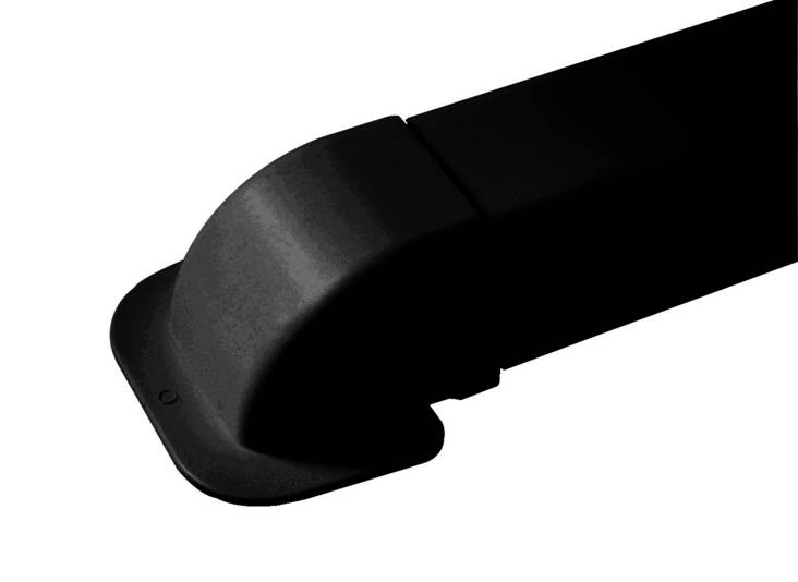 MU-CM80 peitelevy kauluksella Musta - Asennustarvikkeet - 8034135663191 - 1