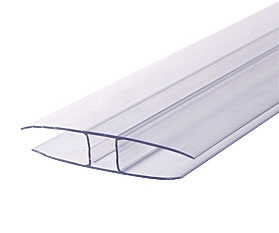 NorthLite H-Profiili 2,5 m - Valokatteet ja kennolevyt - 5709128660510 - 1