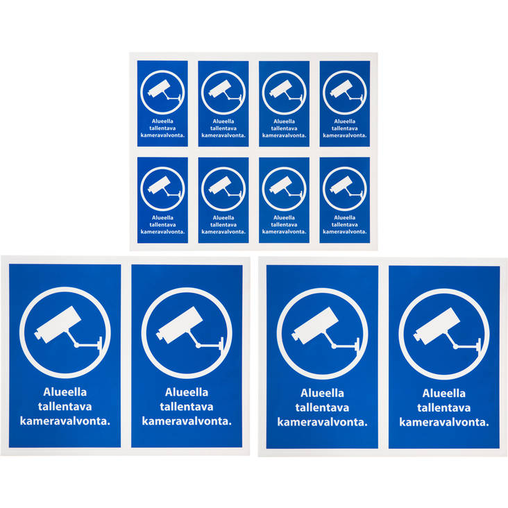 Opaste kameravalvonta ikkunatarra - Älykoti ja hälytysjärjestelmät - 6410412974730 - 1