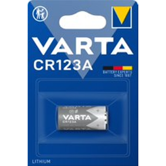 Paristo VARTA CR 123A 3,0V/1600MAH Litiu - Paristot - 4008496537280 - 1