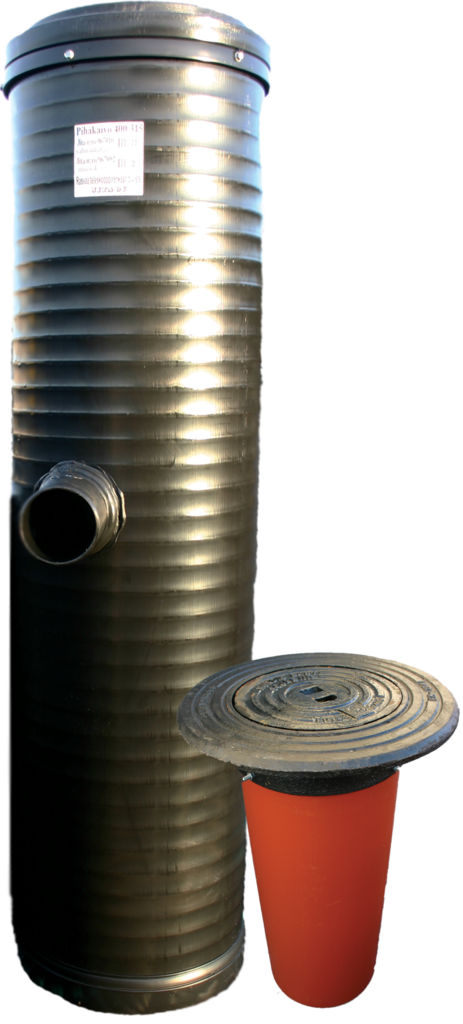 Perusvesikaivo 400/315, valurautakansi - Tarkastuskaivot ja viemärikaivot - 6414959670100 - 1