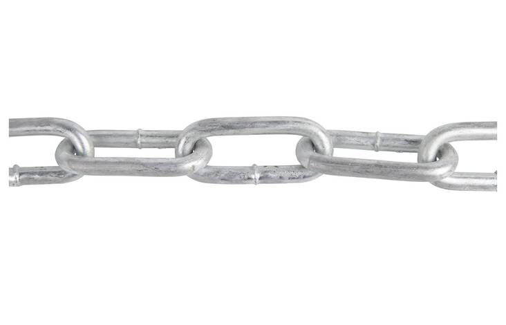 Pitkälenkkiketju 8x52x32mm kuumasinkitty - Ketjut ja kettingit - 6438313601340 - 1