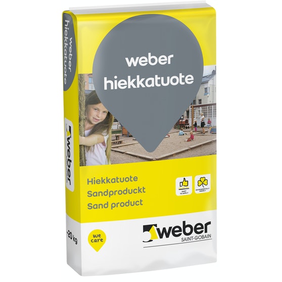 Puhallushiekka 0,5-1,2mm 20kg Weber - Laastien ja sementtien tarvikkeet ja lis - 6415910033040 - 1