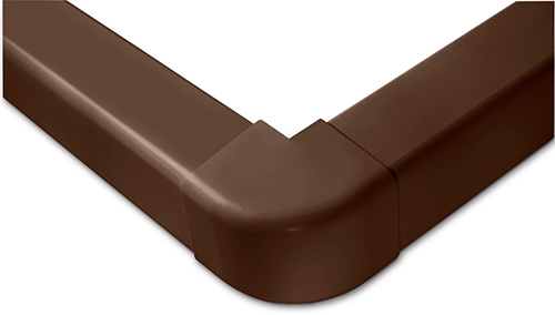 RU-AE80 Ulkokulma 90° ruskea - Asennustarvikkeet - 8034135661647 - 1