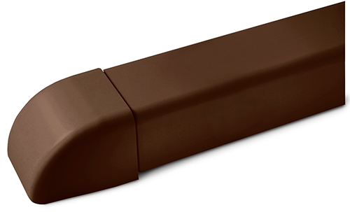 RU-TT80 päätykappale ruskea - Asennustarvikkeet - 8034135661661 - 1