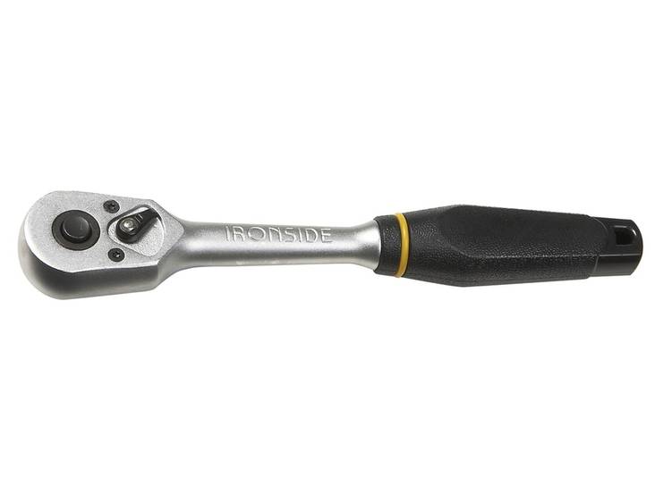 Räikkä Ironside teräsvarrella 3/8" 45-H - Hylsyt ja kuusiokoloavaimet - 3394661161420 - 1