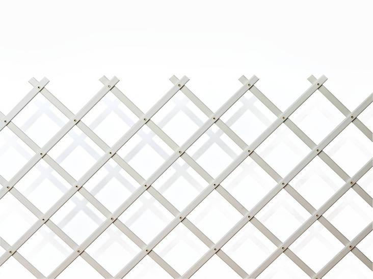 Säleikkö 100 x 200 cm muovi - Kasvien kiinnitys ja tuenta - 7312600051690 - 1