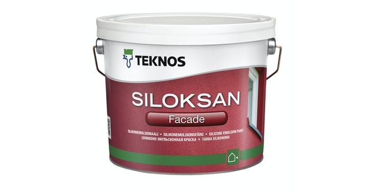 Siloksan Silikoniemulsiomaali 2,7l PM3 - Kivipintamaalit ja pohjusteet - 6414620317730 - 1