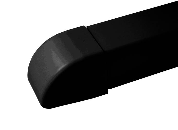 TT80 päätykappale Musta - Asennustarvikkeet - 8034135663184 - 1