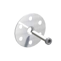 Tulppa O-kiinnike + 50 mm ruuvit 50 kpl - Xps-eristeet - 6438279741500 - 1
