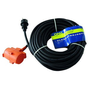 Ulkojatkojohto OPAL 2-os 20m 3x2,5 IP44 - Ulkojatkojohdot - 6413821990230 - 1