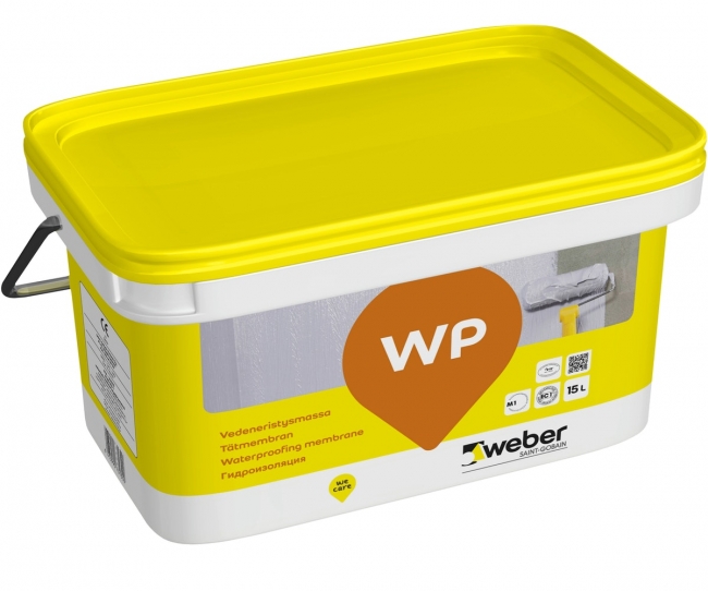 Vedeneristysmassa Weber WP+ 15 l - Vedeneristeet ja primerit - 6415910057961 - 1