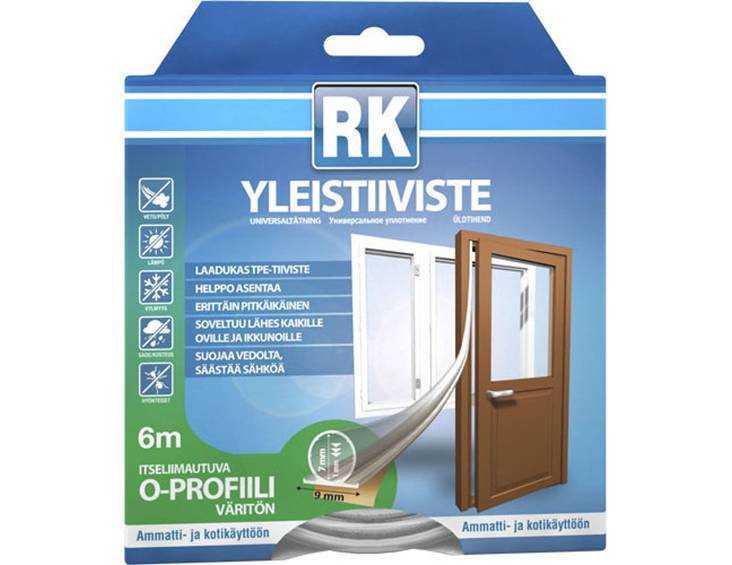 Yleistiiviste RK 6m kirkas - Ikkunatiivisteet - 6418091344400 - 2