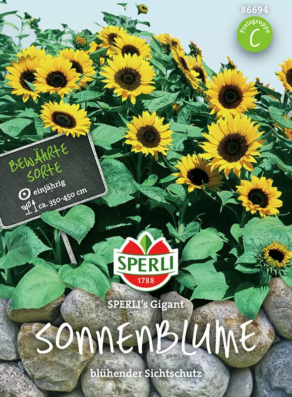 Isoauringonkukka Sperli's Gigant - Puutarhasiemenet - 4001523866940 - 1