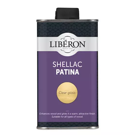 Liberon Sellakka 250ml Clear gloss - Kaluste-, lattia- ja ovilakat - 3282391051800 - 1