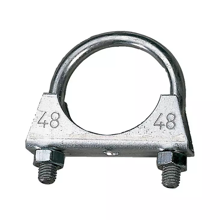 Pakoputkenkiristin sähkösinkitty 48mm - Vaijeritarvikkeet ja ketjutarvikkeet - 5413974390070 - 1