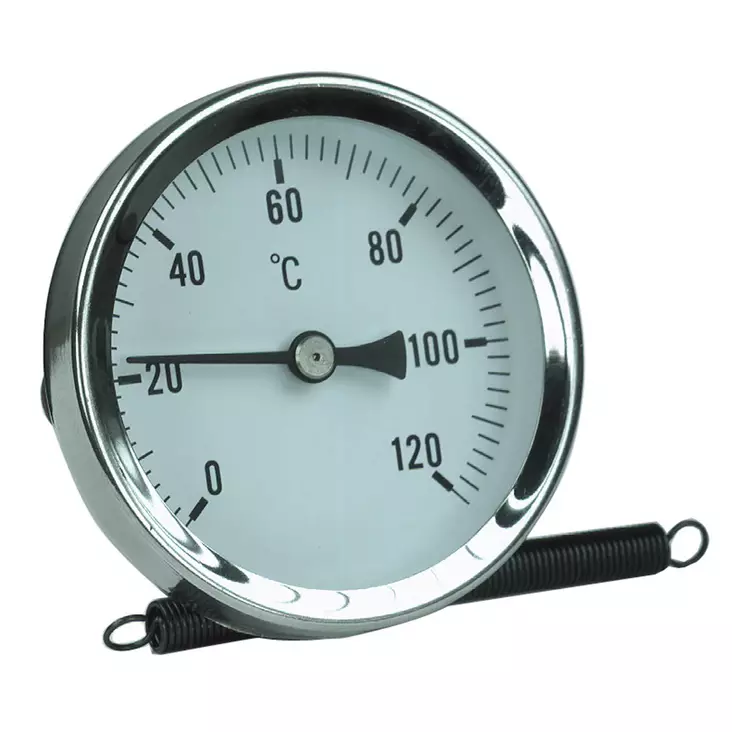 Pintalämpömittari 0-120 ast kalib - Vesilukot ja viemäröintitarvikkeet - 6405422921010 - 1