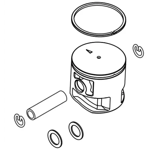 Piston kit CS-3510ES/AC - Echo ja Shindaiwa moottorisahojen varaos - P100009130 - 1