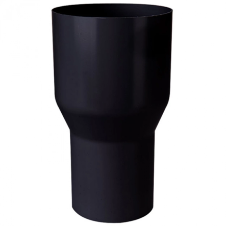 Lehtisiivilä holkki Ø75mm musta - Sadevesijärjestelmät - 5702752675011 - 1