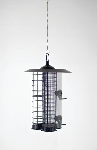 Linnunruoka-automaatti Triple 3 x 3 l - Ulkolinnun ruoat ja tarvikkeet - 7312600023901 - 1