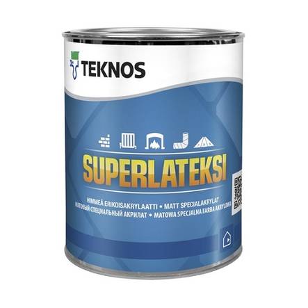 Superlateksi Sisämaali 0,9l - Seinämaalit - 6414620374641 - 3