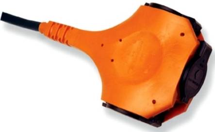 Ulkojatkojohto 20m 3-osainen VSB 3x1,5S - Sisäjatkojohdot - 6410024451421 - 1