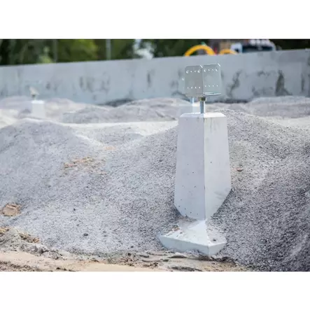 Perustuspilari BCE TP-500 125/450 61kg - Perustuspilarit - 6438313536161 - 2