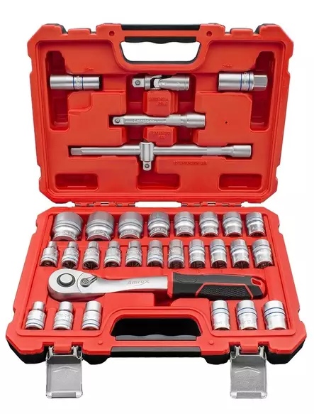 Työkalusarja 1/2" 32-OS. - Työkalusarjat, hylsysarjat ja räikät - 6420286916491 - 1