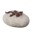 Koristekivi eläinhahmolla 12x9x8cm - Pihakoristeet - 8714982043581 - 5