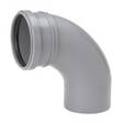 Kulmayhde 75x88,5 harmaa pyöristetty - Viemäriputken osat - 6414904214311 - 1