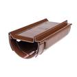 Laajennusosa 125 mm ruskea - Sadevesijärjestelmät - 5702751854011 - 1